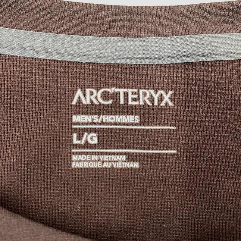 【中古品】【メンズ】 ARC'TERYX アークテリクス X000007422 CORMAC HEAVYWEIGHT LS コーマック ヘビーウェイト ロングスリーブ トップス 長袖 144-251210-cs-15-izu サイズ：L カラー：ボルドー 万代Net店