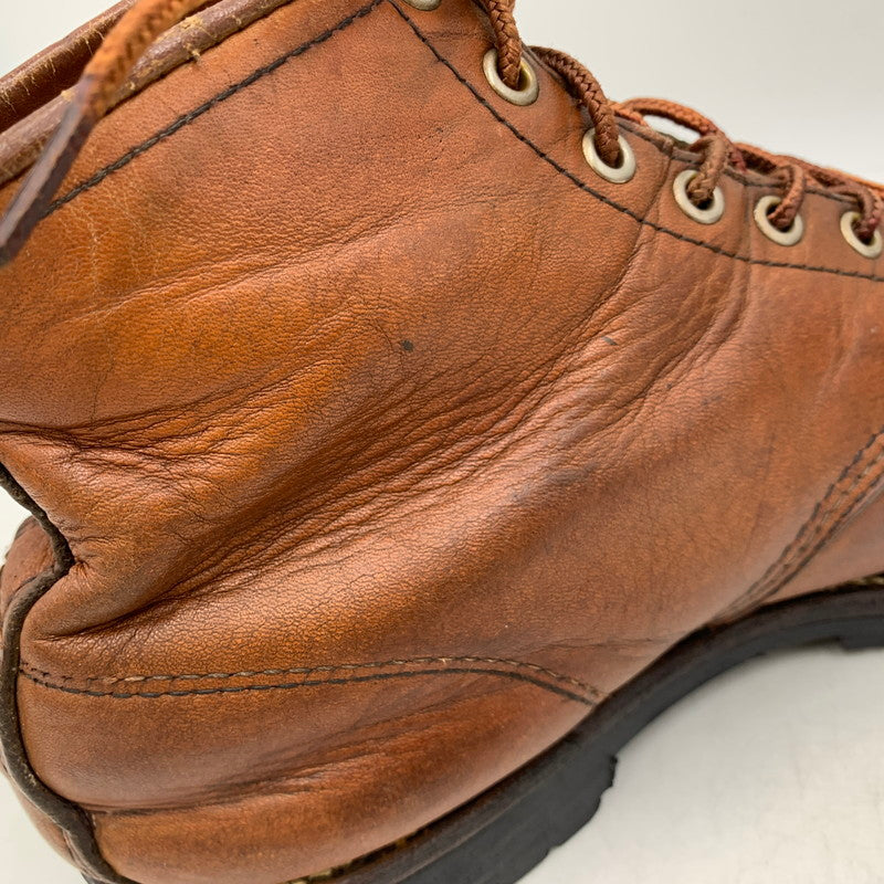 【現状渡し品】【メンズ】 RED WING レッドウィング 875 白四角犬タグ MADE IN U.S.A. 1990年製 90S IRISH SETTER アイリッシュ セッター ブーツ シューズ 靴 164-251210-cs-05-izu サイズ：9 カラー：ブラウン 万代Net店