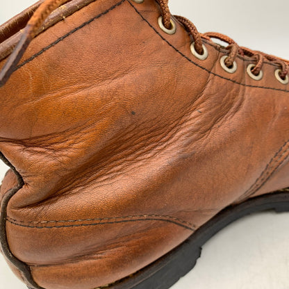 【現状渡し品】【メンズ】 RED WING レッドウィング 875 白四角犬タグ MADE IN U.S.A. 1990年製 90S IRISH SETTER アイリッシュ セッター ブーツ シューズ 靴 164-251210-cs-05-izu サイズ：9 カラー：ブラウン 万代Net店