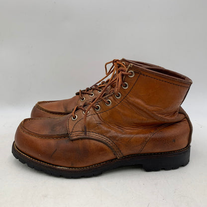 【現状渡し品】【メンズ】 RED WING レッドウィング 875 白四角犬タグ MADE IN U.S.A. 1990年製 90S IRISH SETTER アイリッシュ セッター ブーツ シューズ 靴 164-251210-cs-05-izu サイズ：9 カラー：ブラウン 万代Net店