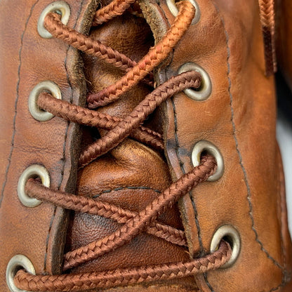 【現状渡し品】【メンズ】 RED WING レッドウィング 875 白四角犬タグ MADE IN U.S.A. 1990年製 90S IRISH SETTER アイリッシュ セッター ブーツ シューズ 靴 164-251210-cs-05-izu サイズ：9 カラー：ブラウン 万代Net店