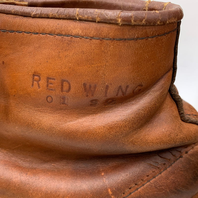 【現状渡し品】【メンズ】 RED WING レッドウィング 875 白四角犬タグ MADE IN U.S.A. 1990年製 90S IRISH SETTER アイリッシュ セッター ブーツ シューズ 靴 164-251210-cs-05-izu サイズ：9 カラー：ブラウン 万代Net店