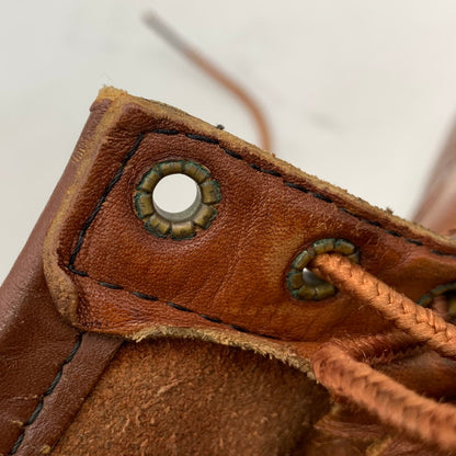 【現状渡し品】【メンズ】 RED WING レッドウィング 875 白四角犬タグ MADE IN U.S.A. 1990年製 90S IRISH SETTER アイリッシュ セッター ブーツ シューズ 靴 164-251210-cs-05-izu サイズ：9 カラー：ブラウン 万代Net店