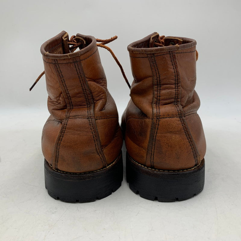 【現状渡し品】【メンズ】 RED WING レッドウィング 875 白四角犬タグ MADE IN U.S.A. 1990年製 90S IRISH SETTER アイリッシュ セッター ブーツ シューズ 靴 164-251210-cs-05-izu サイズ：9 カラー：ブラウン 万代Net店