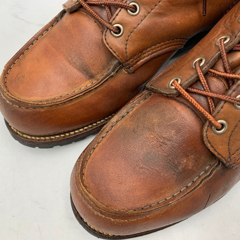 【現状渡し品】【メンズ】 RED WING レッドウィング 875 白四角犬タグ MADE IN U.S.A. 1990年製 90S IRISH SETTER アイリッシュ セッター ブーツ シューズ 靴 164-251210-cs-05-izu サイズ：9 カラー：ブラウン 万代Net店