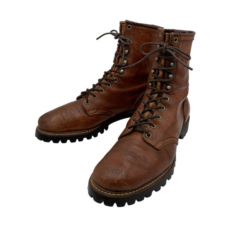 【現状渡し品】【メンズ】 RED WING レッドウィング 白四角犬タグ 生産国表記なし 60-70S IRISH SETTER アイリッシュ セッター ブーツ 靴 164-251210-cs-04-izu サイズ：11 1/2 カラー：ブラウン 万代Net店
