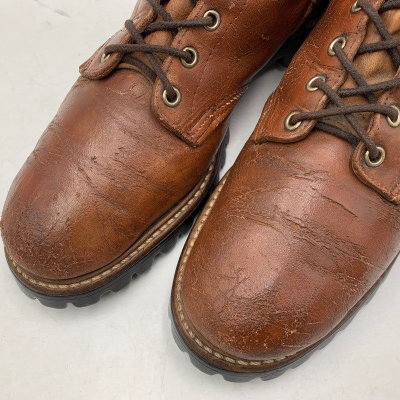 【現状渡し品】【メンズ】 RED WING レッドウィング 白四角犬タグ 生産国表記なし 60-70S IRISH SETTER アイリッシュ セッター ブーツ 靴 164-251210-cs-04-izu サイズ：11 1/2 カラー：ブラウン 万代Net店