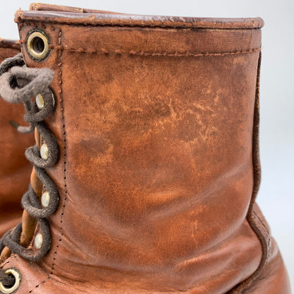 【現状渡し品】【メンズ】 RED WING レッドウィング 白四角犬タグ 生産国表記なし 60-70S IRISH SETTER アイリッシュ セッター ブーツ 靴 164-251210-cs-04-izu サイズ：11 1/2 カラー：ブラウン 万代Net店