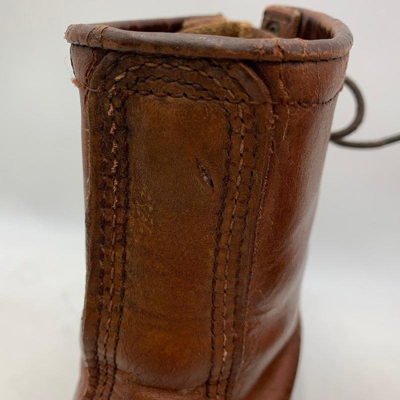 【現状渡し品】【メンズ】 RED WING レッドウィング 白四角犬タグ 生産国表記なし 60-70S IRISH SETTER アイリッシュ セッター ブーツ 靴 164-251210-cs-04-izu サイズ：11 1/2 カラー：ブラウン 万代Net店