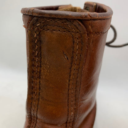 【現状渡し品】【メンズ】 RED WING レッドウィング 白四角犬タグ 生産国表記なし 60-70S IRISH SETTER アイリッシュ セッター ブーツ 靴 164-251210-cs-04-izu サイズ：11 1/2 カラー：ブラウン 万代Net店
