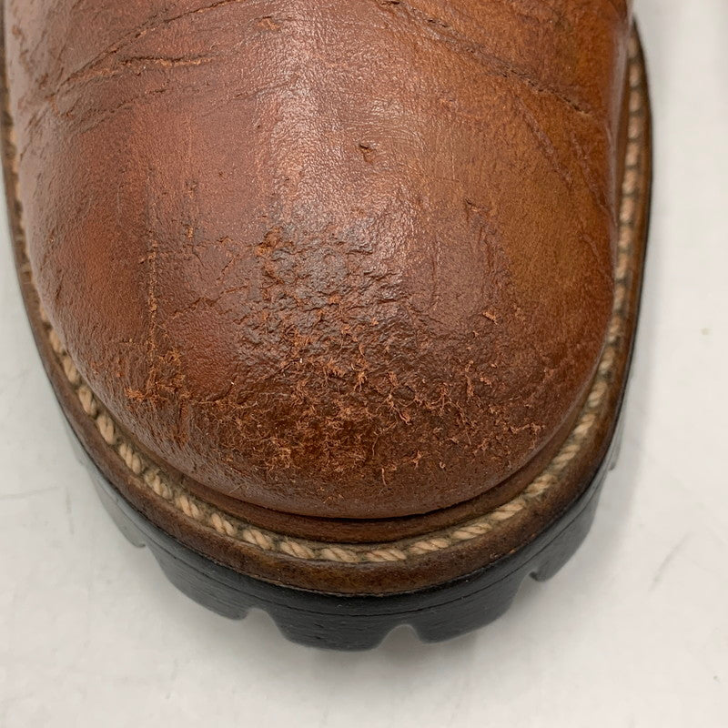【現状渡し品】【メンズ】 RED WING レッドウィング 白四角犬タグ 生産国表記なし 60-70S IRISH SETTER アイリッシュ セッター ブーツ 靴 164-251210-cs-04-izu サイズ：11 1/2 カラー：ブラウン 万代Net店