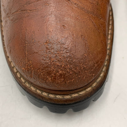 【現状渡し品】【メンズ】 RED WING レッドウィング 白四角犬タグ 生産国表記なし 60-70S IRISH SETTER アイリッシュ セッター ブーツ 靴 164-251210-cs-04-izu サイズ：11 1/2 カラー：ブラウン 万代Net店