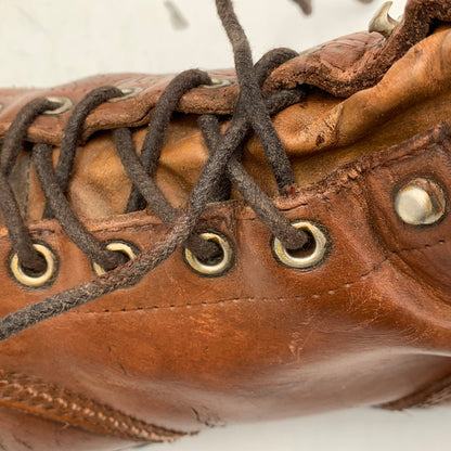 【現状渡し品】【メンズ】 RED WING レッドウィング 白四角犬タグ 生産国表記なし 60-70S IRISH SETTER アイリッシュ セッター ブーツ 靴 164-251210-cs-04-izu サイズ：11 1/2 カラー：ブラウン 万代Net店