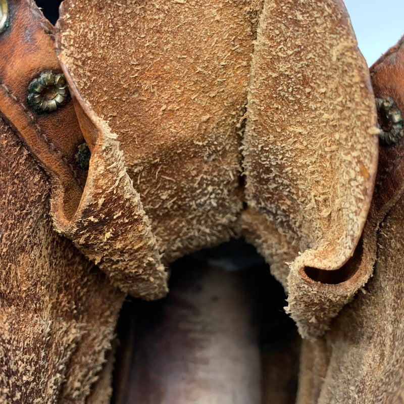 【現状渡し品】【メンズ】 RED WING レッドウィング 白四角犬タグ 生産国表記なし 60-70S IRISH SETTER アイリッシュ セッター ブーツ 靴 164-251210-cs-04-izu サイズ：11 1/2 カラー：ブラウン 万代Net店