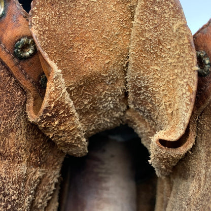 【現状渡し品】【メンズ】 RED WING レッドウィング 白四角犬タグ 生産国表記なし 60-70S IRISH SETTER アイリッシュ セッター ブーツ 靴 164-251210-cs-04-izu サイズ：11 1/2 カラー：ブラウン 万代Net店