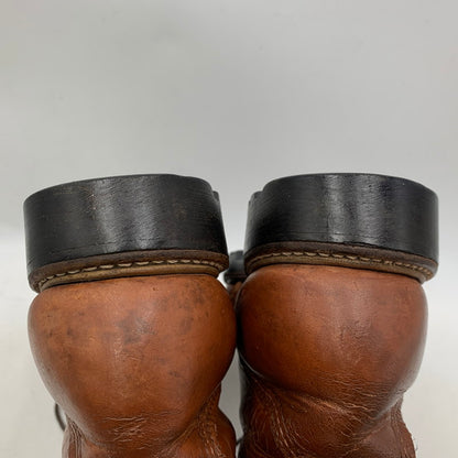 【現状渡し品】【メンズ】 RED WING レッドウィング 白四角犬タグ 生産国表記なし 60-70S IRISH SETTER アイリッシュ セッター ブーツ 靴 164-251210-cs-04-izu サイズ：11 1/2 カラー：ブラウン 万代Net店