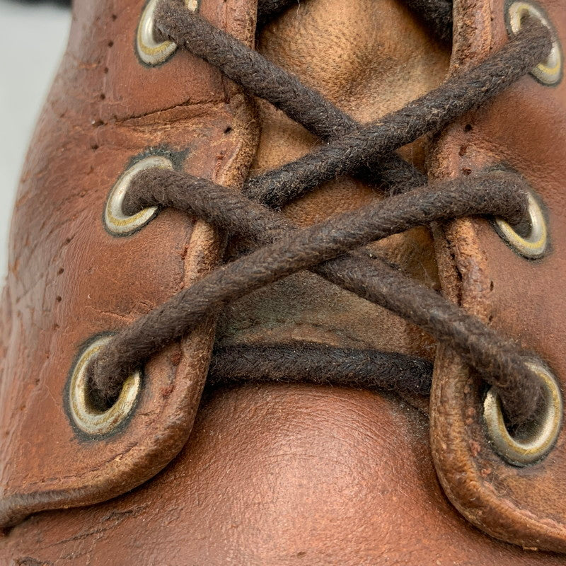 【現状渡し品】【メンズ】 RED WING レッドウィング 白四角犬タグ 生産国表記なし 60-70S IRISH SETTER アイリッシュ セッター ブーツ 靴 164-251210-cs-04-izu サイズ：11 1/2 カラー：ブラウン 万代Net店