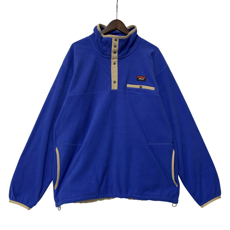 【中古美品】【メンズ】 N2530-1P111A 25AW AIR WARM FLEECE TOPS エア ウォーム フリース トップス 長袖 144-251210-cs-09-izu サイズ：L カラー：ブルー 万代Net店