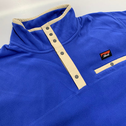 【中古美品】【メンズ】 N2530-1P111A 25AW AIR WARM FLEECE TOPS エア ウォーム フリース トップス 長袖 144-251210-cs-09-izu サイズ：L カラー：ブルー 万代Net店