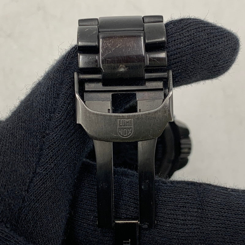 【中古品】【メンズ/レディース】 LUMINOX ルミノックス SERIES シリーズ 3150 QUARTZ WATCH クオーツ ウォッチ 腕時計 197-251210-cs-07-izu カラー：ブラック 万代Net店