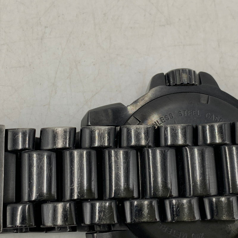 【中古品】【メンズ/レディース】 LUMINOX ルミノックス SERIES シリーズ 3150 QUARTZ WATCH クオーツ ウォッチ 腕時計 197-251210-cs-07-izu カラー：ブラック 万代Net店