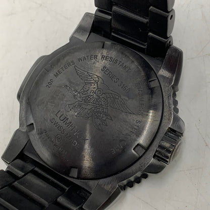 【中古品】【メンズ/レディース】 LUMINOX ルミノックス SERIES シリーズ 3150 QUARTZ WATCH クオーツ ウォッチ 腕時計 197-251210-cs-07-izu カラー：ブラック 万代Net店