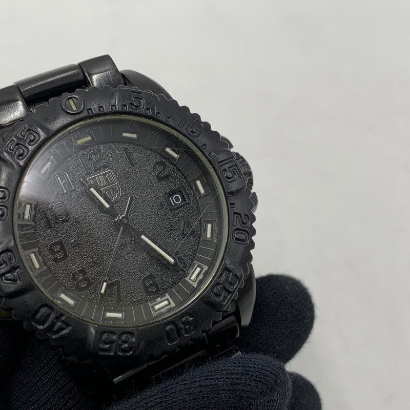 【中古品】【メンズ/レディース】 LUMINOX ルミノックス SERIES シリーズ 3150 QUARTZ WATCH クオーツ ウォッチ 腕時計 197-251210-cs-07-izu カラー：ブラック 万代Net店