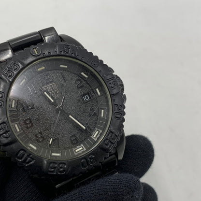 【中古品】【メンズ/レディース】 LUMINOX ルミノックス SERIES シリーズ 3150 QUARTZ WATCH クオーツ ウォッチ 腕時計 197-251210-cs-07-izu カラー：ブラック 万代Net店