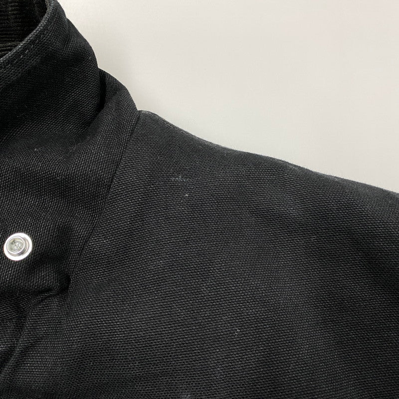 【中古品】【メンズ】 Carhartt カーハート C003 BLK メキシコ製 COMPANY LOGO DUCK TRADITIONAL COAT カンパニー ロゴ ダック トラディショナルコート アウター 長袖 146-251214-hk-04-izu サイズ：L カラー：ブラック 万代Net店