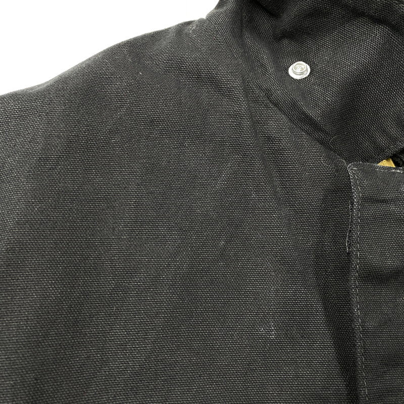 【中古品】【メンズ】 Carhartt カーハート C003 BLK メキシコ製 COMPANY LOGO DUCK TRADITIONAL COAT カンパニー ロゴ ダック トラディショナルコート アウター 長袖 146-251214-hk-04-izu サイズ：L カラー：ブラック 万代Net店