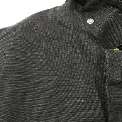 【中古品】【メンズ】 Carhartt カーハート C003 BLK メキシコ製 COMPANY LOGO DUCK TRADITIONAL COAT カンパニー ロゴ ダック トラディショナルコート アウター 長袖 146-251214-hk-04-izu サイズ：L カラー：ブラック 万代Net店