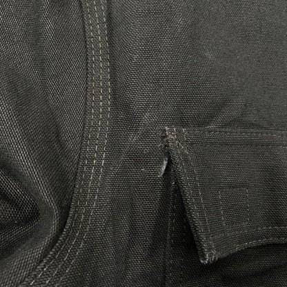 【中古品】【メンズ】 Carhartt カーハート C003 BLK メキシコ製 COMPANY LOGO DUCK TRADITIONAL COAT カンパニー ロゴ ダック トラディショナルコート アウター 長袖 146-251214-hk-04-izu サイズ：L カラー：ブラック 万代Net店