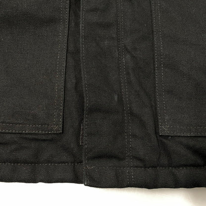 【中古品】【メンズ】 Carhartt カーハート C003 BLK メキシコ製 COMPANY LOGO DUCK TRADITIONAL COAT カンパニー ロゴ ダック トラディショナルコート アウター 長袖 146-251214-hk-04-izu サイズ：L カラー：ブラック 万代Net店