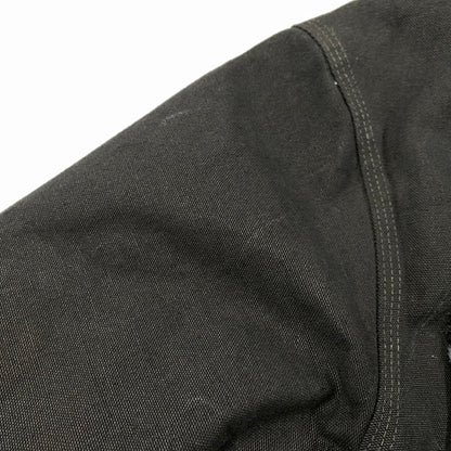 【中古品】【メンズ】 Carhartt カーハート C003 BLK メキシコ製 COMPANY LOGO DUCK TRADITIONAL COAT カンパニー ロゴ ダック トラディショナルコート アウター 長袖 146-251214-hk-04-izu サイズ：L カラー：ブラック 万代Net店