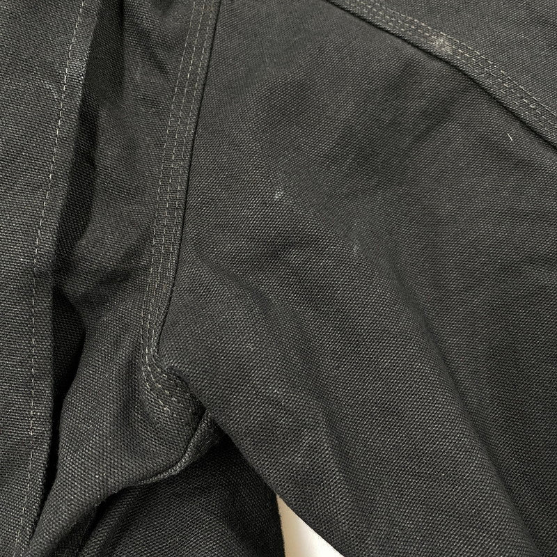 【中古品】【メンズ】 Carhartt カーハート C003 BLK メキシコ製 COMPANY LOGO DUCK TRADITIONAL COAT カンパニー ロゴ ダック トラディショナルコート アウター 長袖 146-251214-hk-04-izu サイズ：L カラー：ブラック 万代Net店