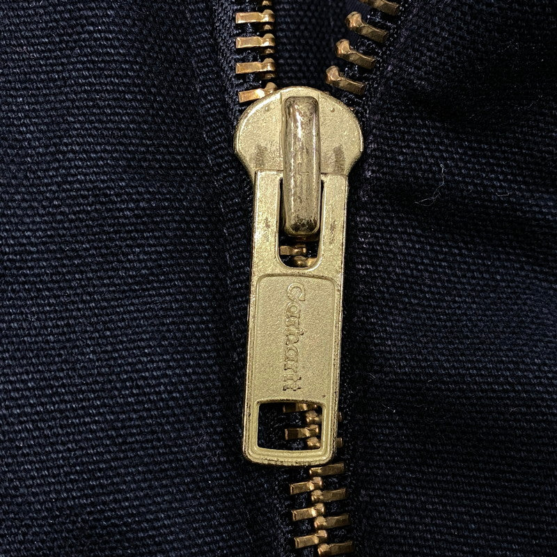 【中古品】【メンズ】 Carhartt カーハート C003 BLK メキシコ製 COMPANY LOGO DUCK TRADITIONAL COAT カンパニー ロゴ ダック トラディショナルコート アウター 長袖 146-251214-hk-04-izu サイズ：L カラー：ブラック 万代Net店