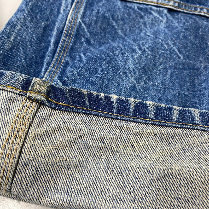 【中古品】【メンズ】 Carhartt カーハート DOUBLE KNEE PAINTER DENIM PANTS ダブル ニー ペインター デニム パンツ ボトムス ズボン 157-251210-cs-11-izu サイズ：不明 カラー：インディゴ 万代Net店