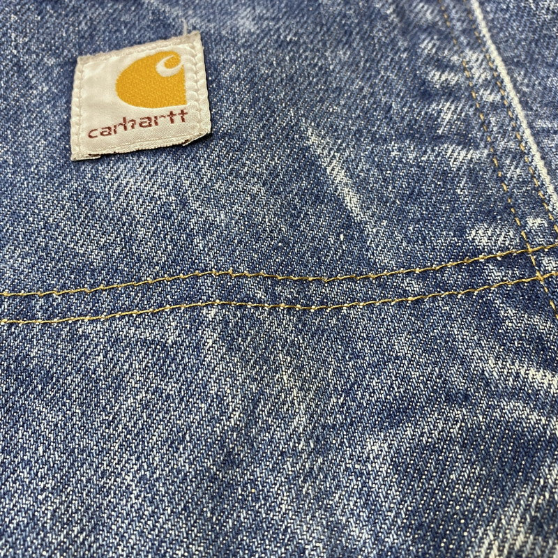 【中古品】【メンズ】 Carhartt カーハート DOUBLE KNEE PAINTER DENIM PANTS ダブル ニー ペインター デニム パンツ ボトムス ズボン 157-251210-cs-11-izu サイズ：不明 カラー：インディゴ 万代Net店