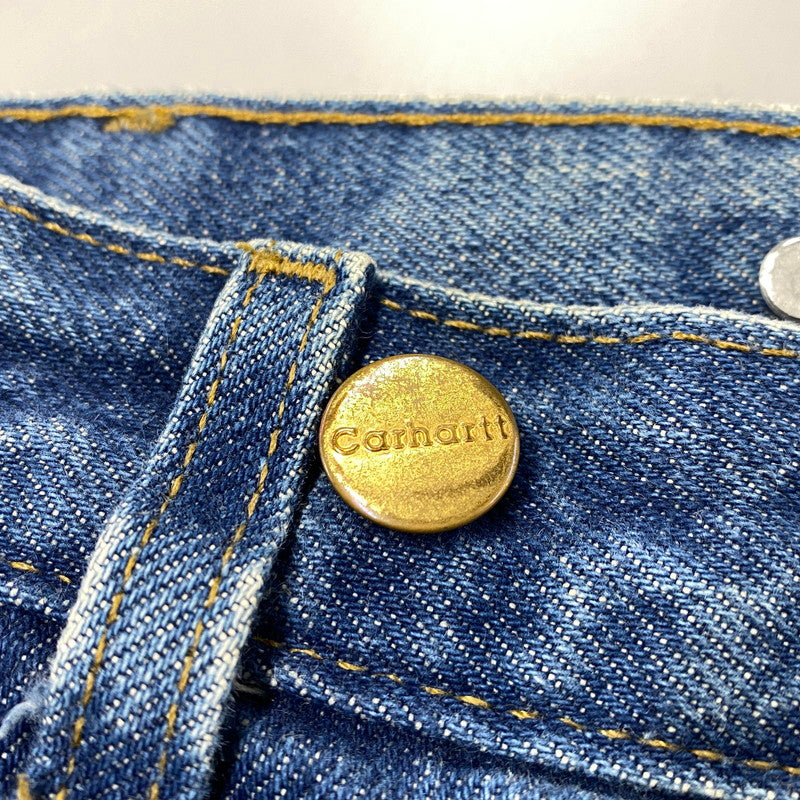 【中古品】【メンズ】 Carhartt カーハート DOUBLE KNEE PAINTER DENIM PANTS ダブル ニー ペインター デニム パンツ ボトムス ズボン 157-251210-cs-11-izu サイズ：不明 カラー：インディゴ 万代Net店