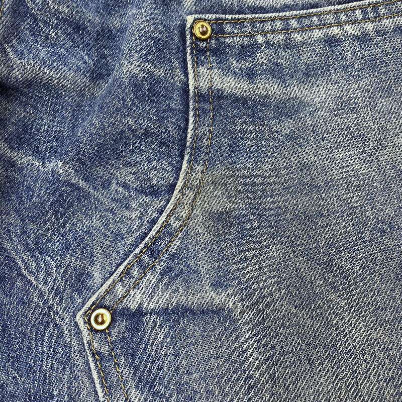 【中古品】【メンズ】 Carhartt カーハート DOUBLE KNEE PAINTER DENIM PANTS ダブル ニー ペインター デニム パンツ ボトムス ズボン 157-251210-cs-11-izu サイズ：不明 カラー：インディゴ 万代Net店