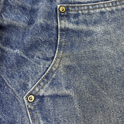 【中古品】【メンズ】 Carhartt カーハート DOUBLE KNEE PAINTER DENIM PANTS ダブル ニー ペインター デニム パンツ ボトムス ズボン 157-251210-cs-11-izu サイズ：不明 カラー：インディゴ 万代Net店