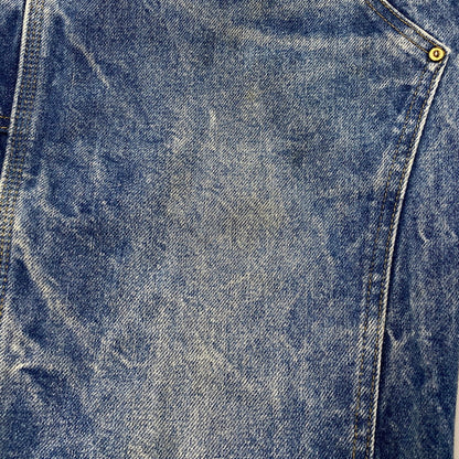 【中古品】【メンズ】 Carhartt カーハート DOUBLE KNEE PAINTER DENIM PANTS ダブル ニー ペインター デニム パンツ ボトムス ズボン 157-251210-cs-11-izu サイズ：不明 カラー：インディゴ 万代Net店