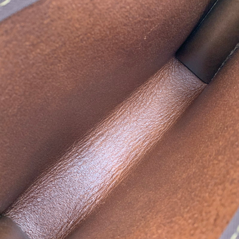 【中古品】【メンズ/レディース】 HERZ ヘルツ ZIP CLUTCH BAG ジップ クラッチ バッグ カバン 鞄 188-251218-kh-04-izu カラー：ブラウン 万代Net店