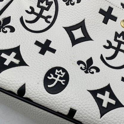 【中古品】【レディース】 CASTELBAJAC カステルバジャック MONOGRAM HAND BAG モノグラム ハンドバッグ カバン 鞄 188-251218-kh-03-izu カラー：ホワイト 万代Net店