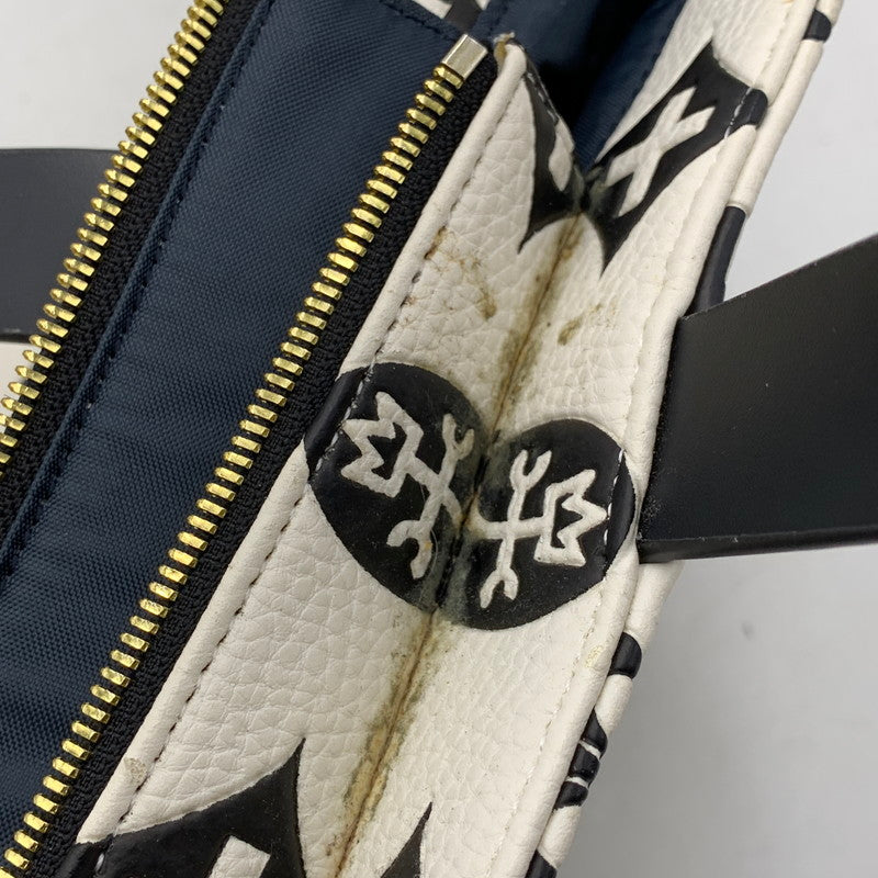 【中古品】【レディース】 CASTELBAJAC カステルバジャック MONOGRAM HAND BAG モノグラム ハンドバッグ カバン 鞄 188-251218-kh-03-izu カラー：ホワイト 万代Net店