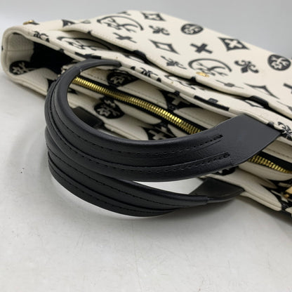 【中古品】【レディース】 CASTELBAJAC カステルバジャック MONOGRAM HAND BAG モノグラム ハンドバッグ カバン 鞄 188-251218-kh-03-izu カラー：ホワイト 万代Net店