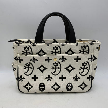 【中古品】【レディース】 CASTELBAJAC カステルバジャック MONOGRAM HAND BAG モノグラム ハンドバッグ カバン 鞄 188-251218-kh-03-izu カラー：ホワイト 万代Net店