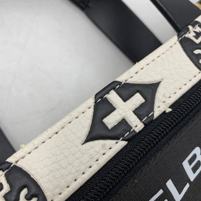 【中古品】【レディース】 CASTELBAJAC カステルバジャック MONOGRAM HAND BAG モノグラム ハンドバッグ カバン 鞄 188-251218-kh-03-izu カラー：ホワイト 万代Net店