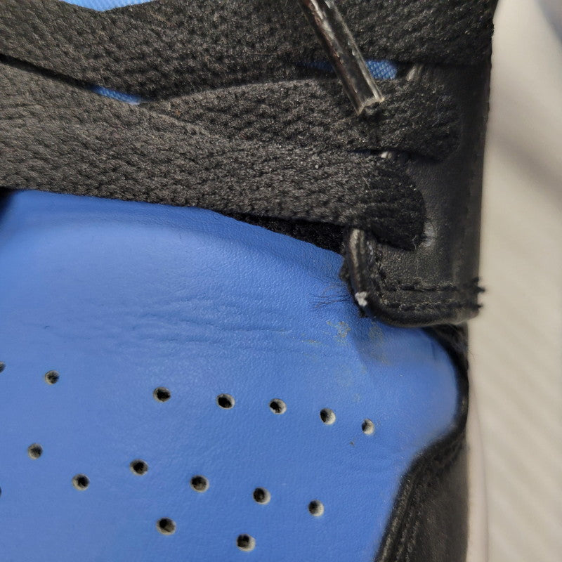 【中古品】【メンズ/レディース】 NIKE ナイキ AIR JORDAN 1 LOW 553558-041 エア ジョーダン 1 ロー スニーカー シューズ 靴 160-251218-as-02-izu サイズ：26cm カラー：BLACK/BLACK-UNIVERSITY BLUE 万代Net店