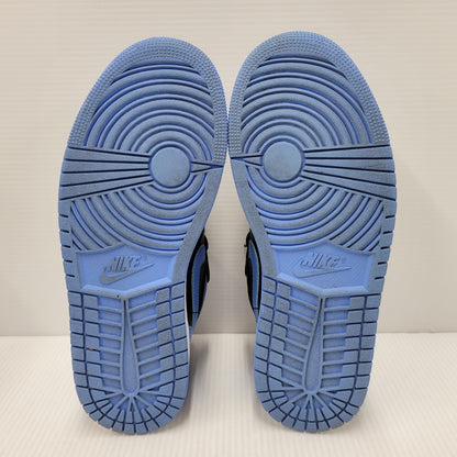 【中古品】【メンズ/レディース】 NIKE ナイキ AIR JORDAN 1 LOW 553558-041 エア ジョーダン 1 ロー スニーカー シューズ 靴 160-251218-as-02-izu サイズ：26cm カラー：BLACK/BLACK-UNIVERSITY BLUE 万代Net店